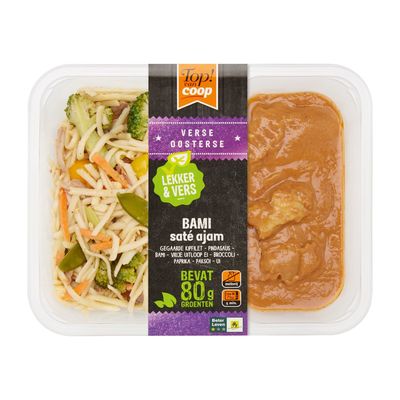 Top! Van Coop Rijkgevulde Bami Saté Ajam